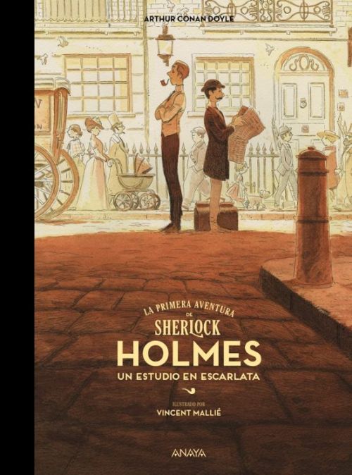 LA PRIMERA AVENTURA DE SHERLOCK HOLMES ESTUDIO EN ESCARLATA